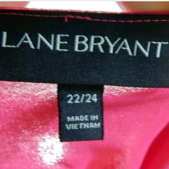 Lane Bryant Sheer Dolman Sleeve Wrap Blouse - Picture 3 of 4